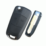 1579-2 For Opel 2 Button Flip remote key shell