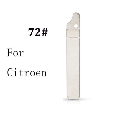 KD-72 Flip KD Remote Key Blade Type #72 for Citroen