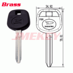 P-516 Brass Car key Blanks Wholesale for FOR DAIHATSU Right side