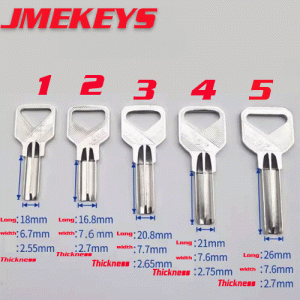 K-601 U kinds of KEY BLANKS