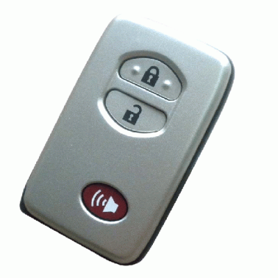 1371 For Toyota 3 Button Smart remote key shell