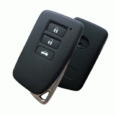 1505 For Leuxs 3 Button Smart Car key shell