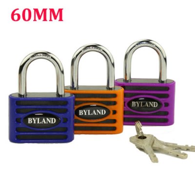 Lock-17D three Colours Bule Orange padlock 60mm