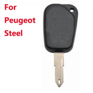 os-037 Steel Iron Blank car keys for Peugeot