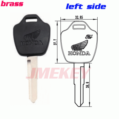 P-418 For Honda motorcycle Key blanks left side