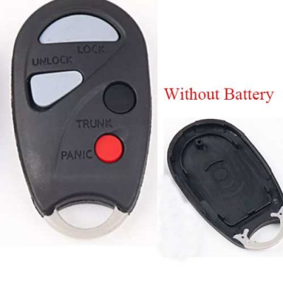 T-378 Nissan A33 4 Buttons key shell Without Battery