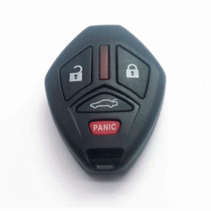 T-534 For Mitsubishi 4 Button Remote car key shell without key