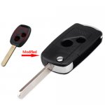 Hon-31 Car Key shell for Honda 3 Buttons Pilot Fit CR-V 1