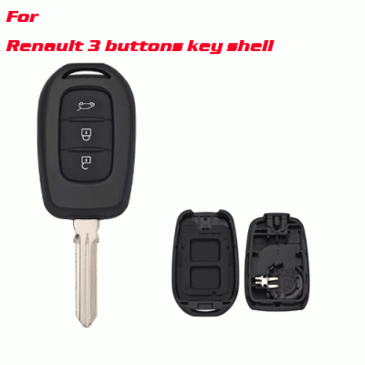 A-112 3 Buttons replacement Remote Car Key Shell For Renault