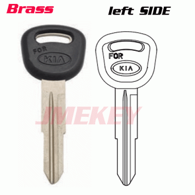 P-192 Replacement FOr brass kia key blanks left side