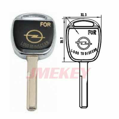 P-278 Replacement GULE Car key blanks for OPEL Suppliers