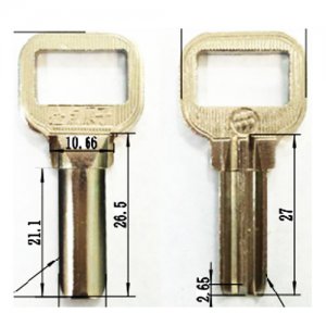 Y-632 For NEW DESIGNER BIG HOLE BLANK KEYS