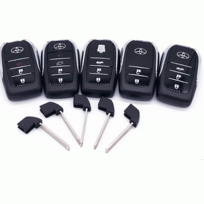 1494 For Toyota 2 3 4 Buttons Smart car key shell