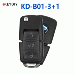 KD-B01-3+1 Buttons Car Key for KD-X2 Key Programmer
