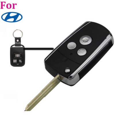 HY-05 For Hyundai 3 buttons flip remote key shell