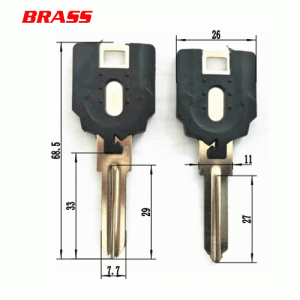 P-482 Brass House key Blanks Suppliers
