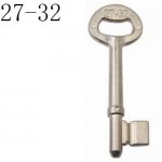Y-358 Zin ALLOY House key blanks 27-32