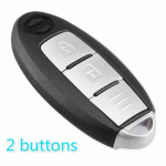 NS-29 For Nissan 2 Buttons Smart Car key shell