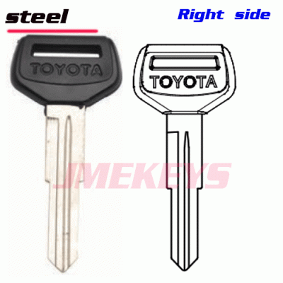 P-101 Replacement Iron key Blanks for toyota TOY24 RIGHT SIDE