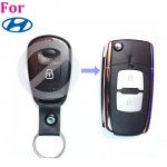 HY-03 For Hyundai 2 button flip key shell Elantra