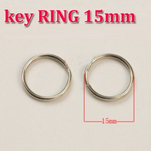 Lk-11 15mm Keyring Split Ring Metal Key Holde