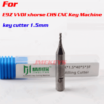 MC-44 For E9Z VVDI Dolphin CHS CNC KEY Machine key cutter 1.5MM