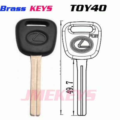 P-018 Replacement lexus Key Blanks TOY40 Suppliers Wholesale