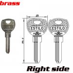 k-237 Brass House key blanks for ESTILO Suppliers