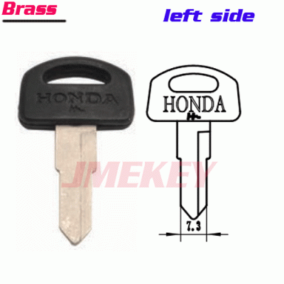 P-401 Replacement Brass Honda KEY BLANKS LEFT side