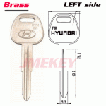 P-223 For Brass hyundai Car key blanks Right side