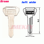 P-342 Replacement brass Car key blanks For suzuki left side