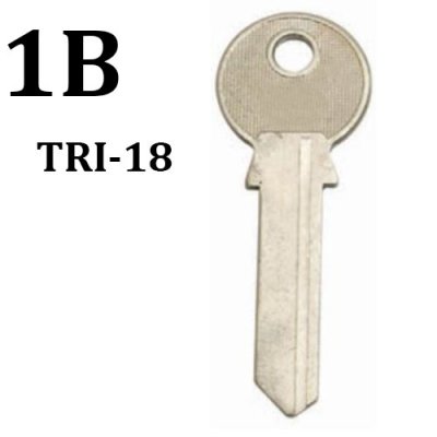 K-043 For 1B Blank door key blanks suppliers TRI-18