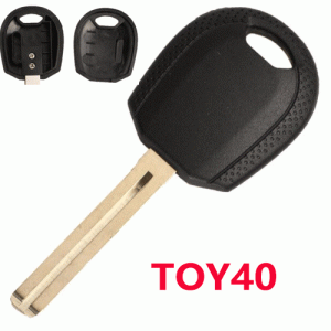 T-556 For KIA Transponder Chip key shell TOY48 key blade