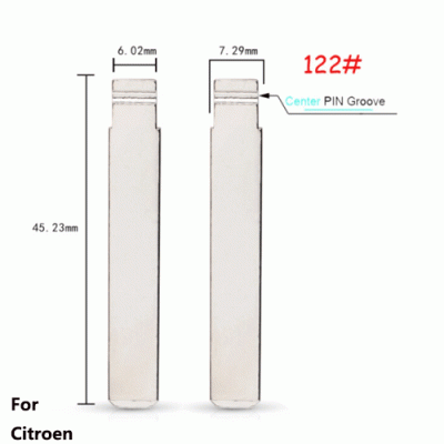 KD-122 KD Key blanks For Citroen C4Lt