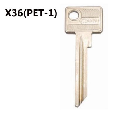 O-069 Steel Iron X36(PET-1) Blank keys oscar