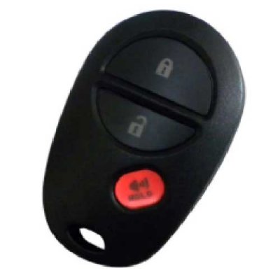 T-393 For Toyota Remote key shell 3 Buttons