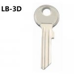 Y-298 STEEL IRON LB-3D Blank door keys