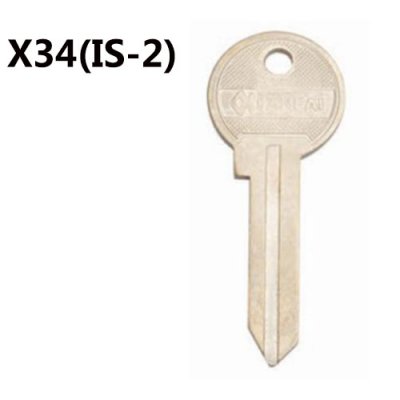 O-067 STEEL X34(IS-2) Blank key supliers