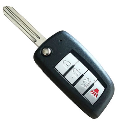 NS-24 NSN14 Blade Auto Car Key Cover Case For Nissan 4 buttons