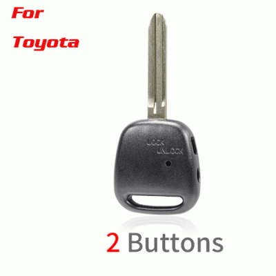 A-025 2 Button Remote Key Shell Case Replacement with TOY43