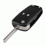 0P-05A For Opel 2 Buttons flip remote key shell