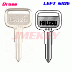 P-525 Brass Car key blansk For Isuzu LEFT SIDE