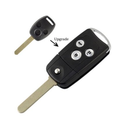 HON-35 Flip Key Modified 3 Buttons Remote key shell For Honda