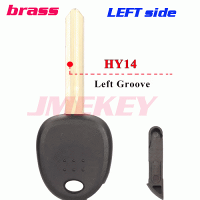 A-174 Car Transponder Key Shell For Hyundai LEFT SIDE