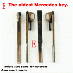 KD-126 Car key Blade For Before 2003 Class Old benz car key