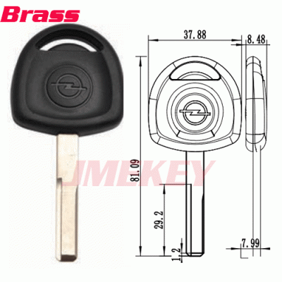 P-275 Replacement Car key blanks for OPEL Suppliers