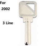 Y-330 For 2002 3 line blank door keys