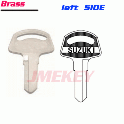 P-327 Replacement Brass Car key blanks For suzuki left side