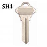 K-459 Brass House key blanks suppliers SH4
