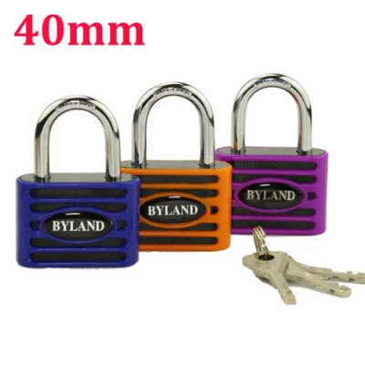 Lock-17B three Colours Bule Orange padlock 40mm